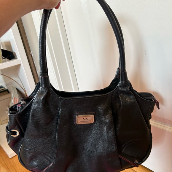 Isaac Mizrahi Shoulder Bag with Long Straps - Picture 1 of 15